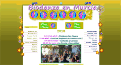 Desktop Screenshot of biodanzamurcia.es